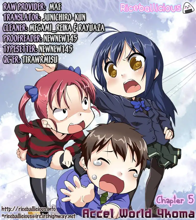 Accel World 4Koma Chapter 5 21